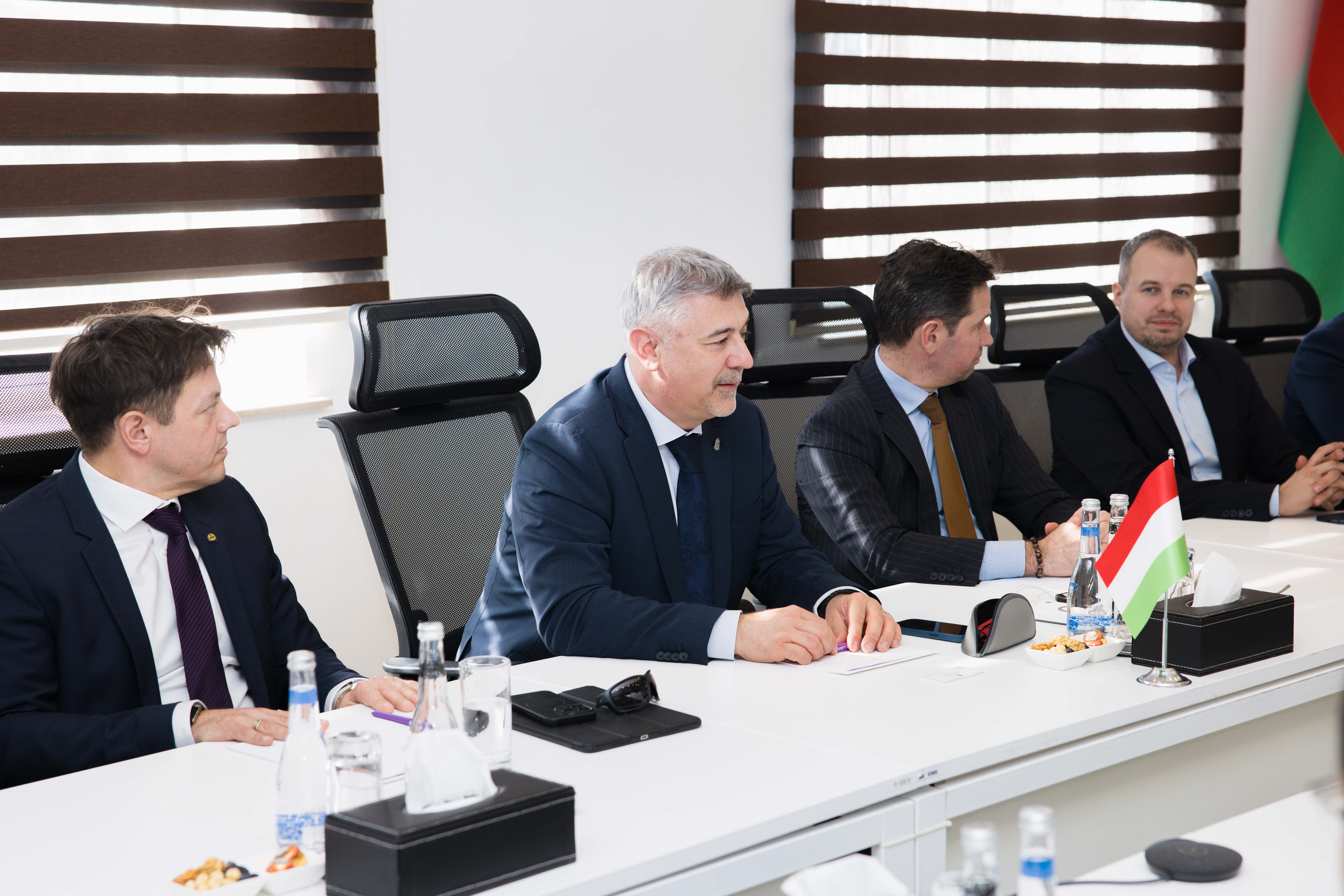 Hungarian business delegation in Baku