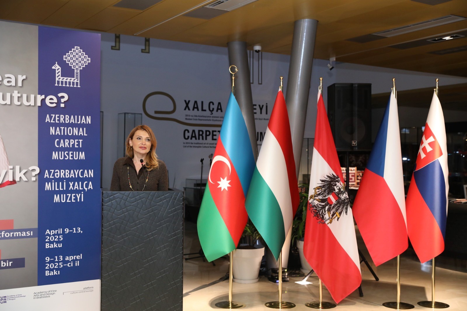 PCCE project in Baku - What Will We Wear in the Future? exhibition at the Azerbaijan National Carpet Museum