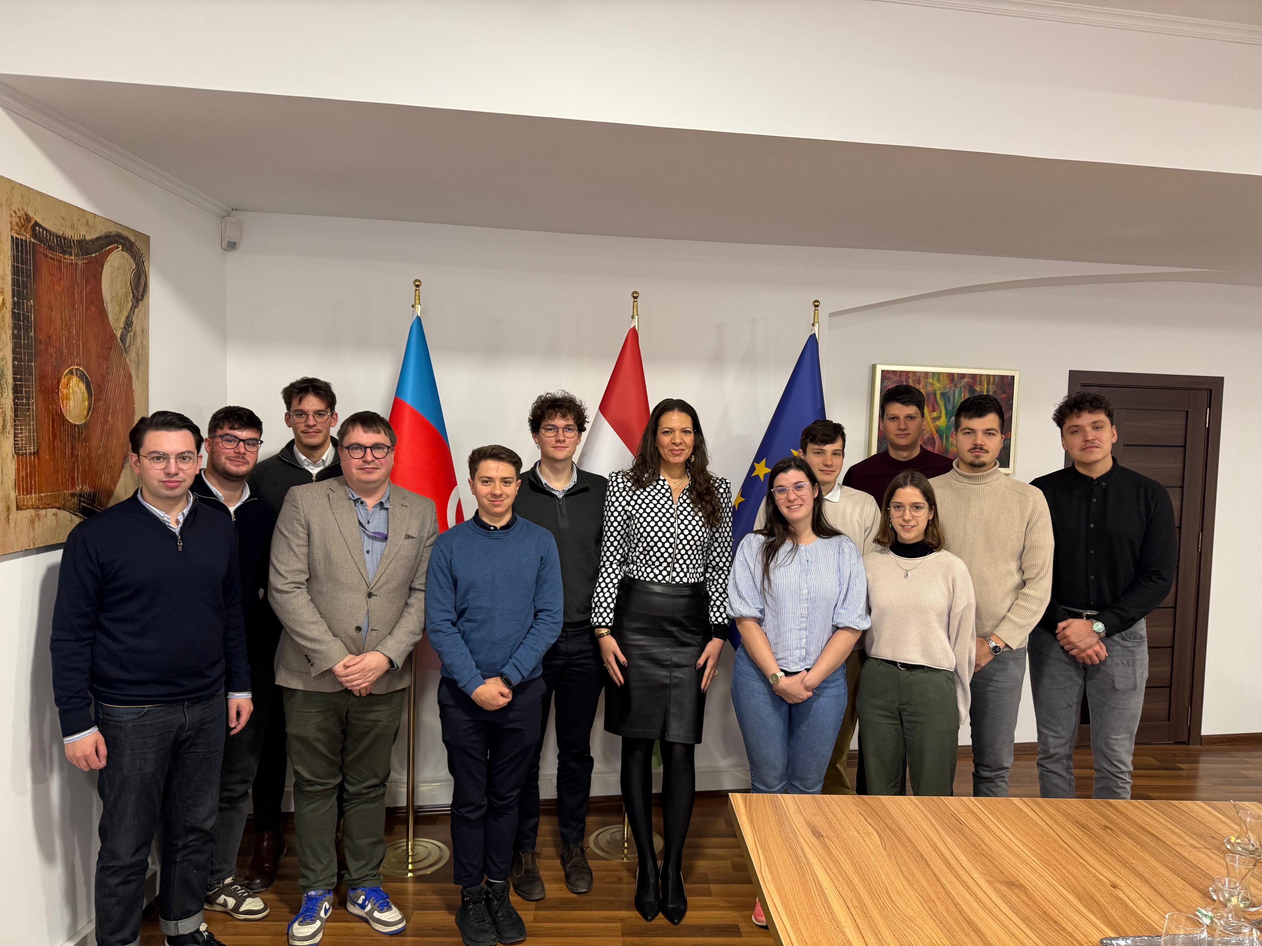 Mathias Corvinus Collegium Közgazdaságtani Iskolájának látogatása